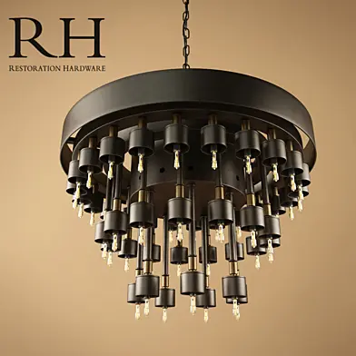 COSMOS 3-RING CHANDELIER
