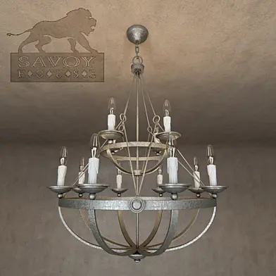 Savoy House  Epoque 12 Light Chandelier