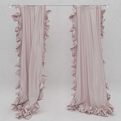 Shabby Chic Curtain
