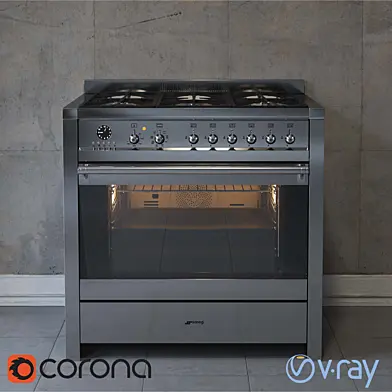 Варочный центр Smeg, CS19A-7