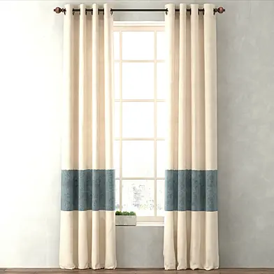 RH/ VINTAGE CANVAS STRIPE DRAPERY PANEL