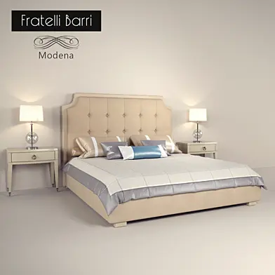 Кровать с тумбой Fratelli Barri Modena