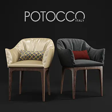 Armchair Potocco Blossom Aura
