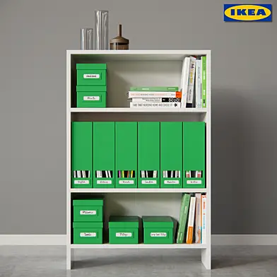 AVDALA bookcase & TJENA