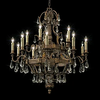 Люстра Savoy House Marseille Chandelier 1-6205-15