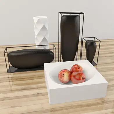 B&B ITALIA Decor set