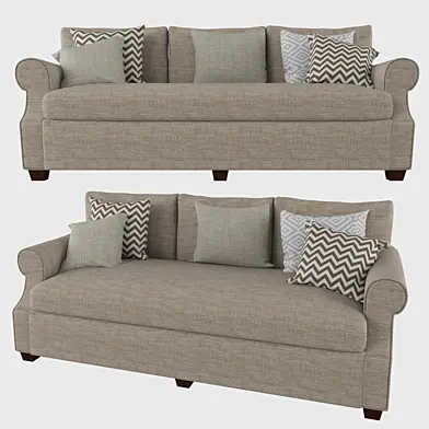 Bristol Roll Arm Sofa
