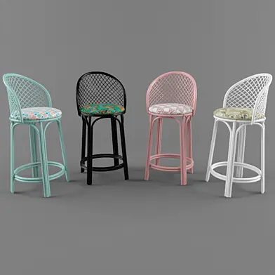 Rattan Bar stools