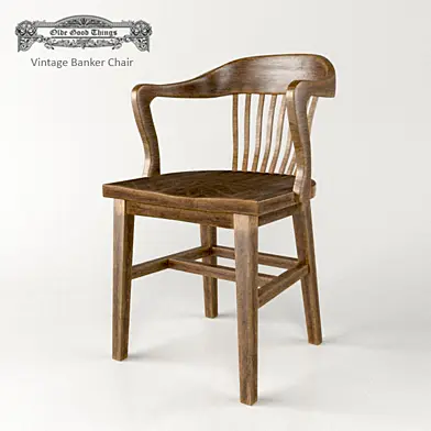 American Vintage Banker Chair