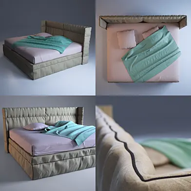 Кровать Soft MINIFORMS