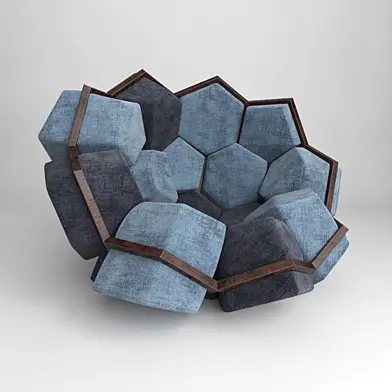 Модульное кресло-конструктор Quartz Chair