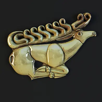 Sacred Scythian Gold deer