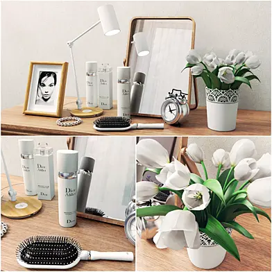 Decorative set. IKEA style