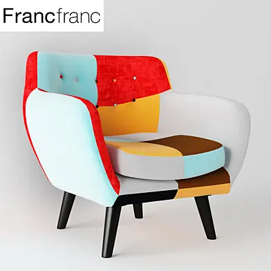 NAVIA Patchwork Sofa 3S