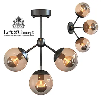 Люстра Modo Chandelier 3 Globes