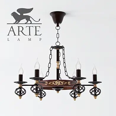 Люстра Arte Lamp A4550LM-6CK CARTWHEEL