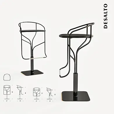 Ike bar chair