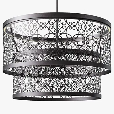 Feiss Arramore 24 Inch Two-Tier Pendant