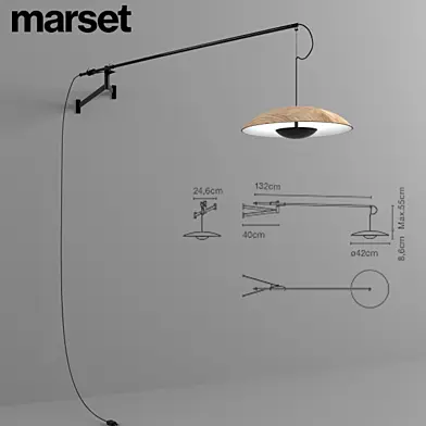 Настенный светильник Marset Ginger A XL 42