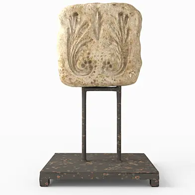 Anthropologie Inscribed Stone Objet