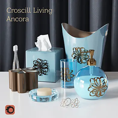 Аксессуары для ванной Croscill Living Ancora