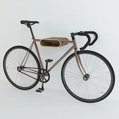 Велосипед Fuji classik настенное крепление Very Nice Bike Rack.