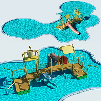 Водная Башня и Бассейн / AquaTower_and_Waterpool