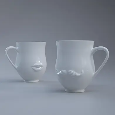 MR & MRS MUSE REVERSIBLE MUG