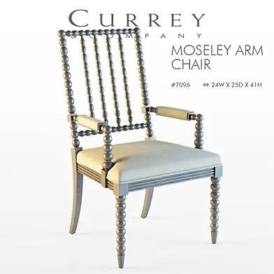 Currey & Company / Moseley Arm Chair