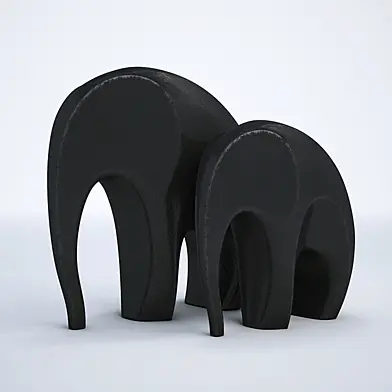 Elephant sculpture
