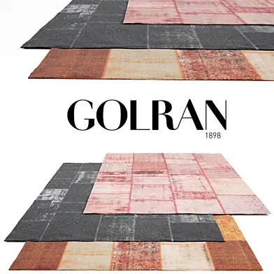 Golran Patchwork Rug Set 1