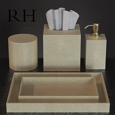 RH SHAGREEN DISPENSER