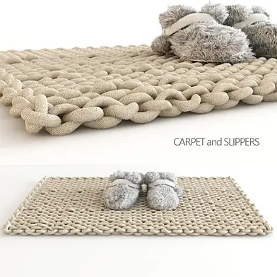 carpet and slippers