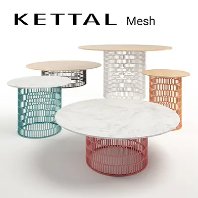 Kettal mesh tables