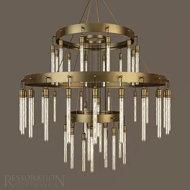 RT AXIS THREE-TIER CHANDELIER