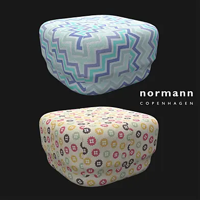normann circus pouf