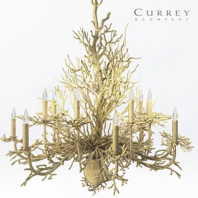 The Seaward Chandelier Lighting from Currey and Company