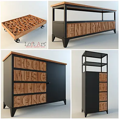 Набор мебели_Loft Art