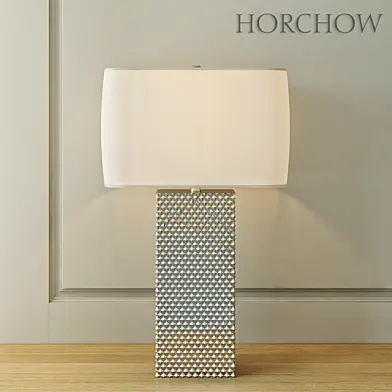 Regina-andrew design platinum stud lamp