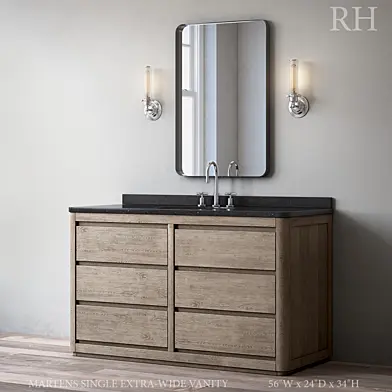 MARTENS SINGLE EXTRA-WIDE VANITY