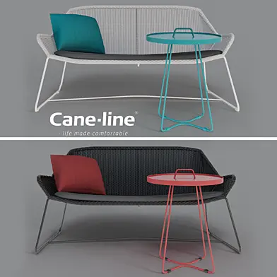 Breeze two seater lounge sofa