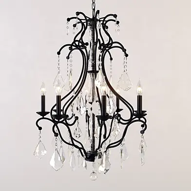 Pottery Barn | Ruby Crystal Chandelier