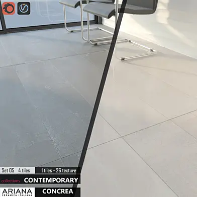 ARIANA CONCREA GREY WHITE Set 05