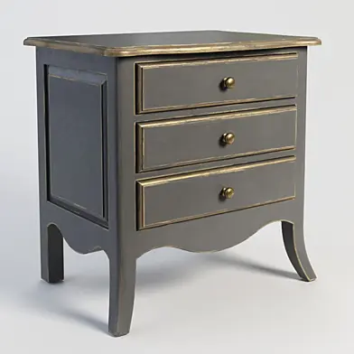 GRAMERCY HOME - MORNING BEDSIDE TABLE 701.005-DGWG