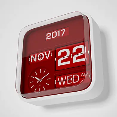 Habitat Flap Clock