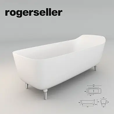 Amélie Freestanding Lucite Acrylic Bath