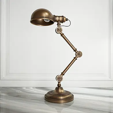 LOFT CONCEPT_TABLE LAMP BRASS STEAMPUNK