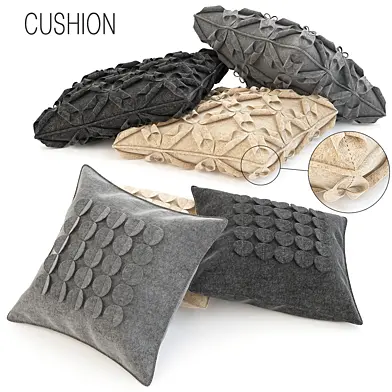 Wool cushions set