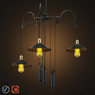 ЛЮСТРА / LOFT CONE PENDANT REFLECTOR BALANCE 3