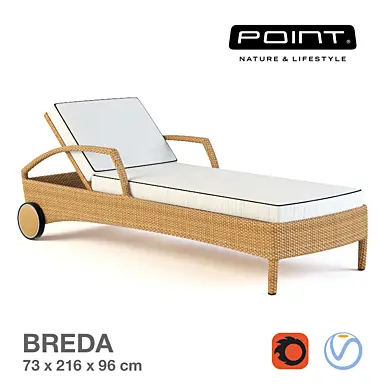 Point - Breda lounger / Шезлонг Breda